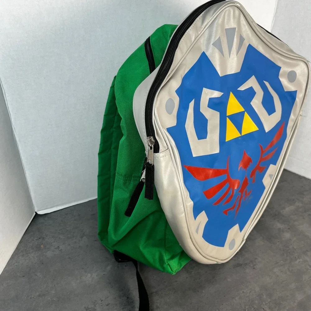 Nintendo Legend of Zelda Skyward Sword‎ Backpack with Detachable Hylian Shield
